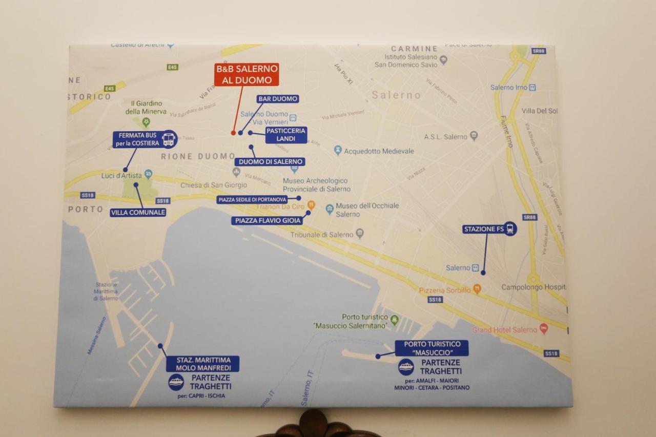 B&B Salerno Al Duomo Екстер'єр фото